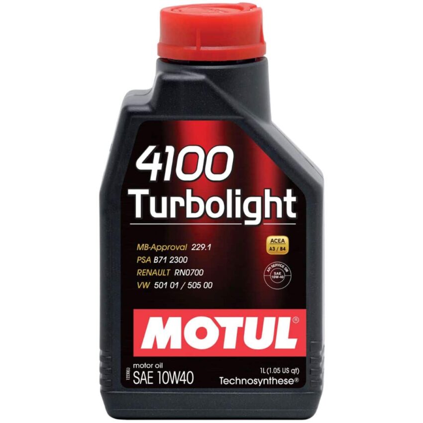 Motul 4100 Turbolight 10W40 - 1 Liter