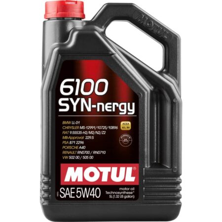 Motul 6100 Synergie+ 5W40 - 5 Liter