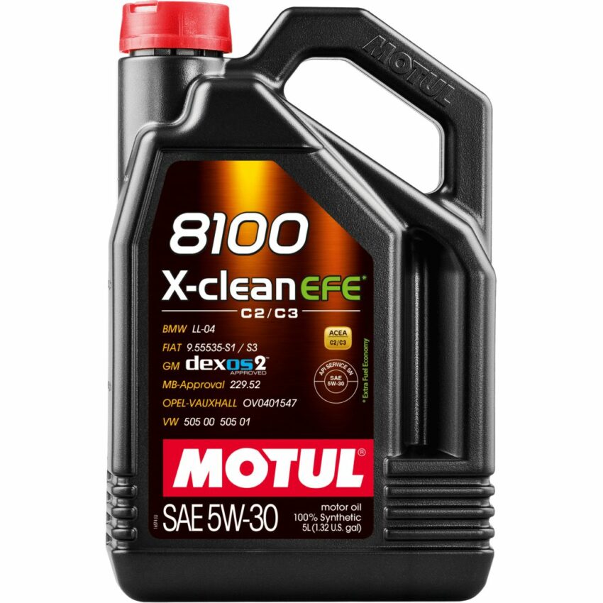 Motul 8100 X-clean EFE 5W30 - 5 Liter